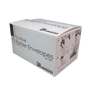 Air Techniques ScanX Phosphor Plate Barrier Envelopes, Size 2, Black, Bulk Pack, 1000/Pk, 73248-2K thumbnail 10