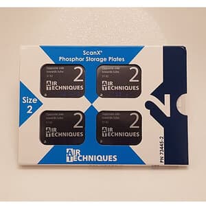 Air Techniques ScanX Intraoral Phosphor Storage Plates (PSP), Size 2, Reusable, 4/Pk, 73445-2 thumbnail 10