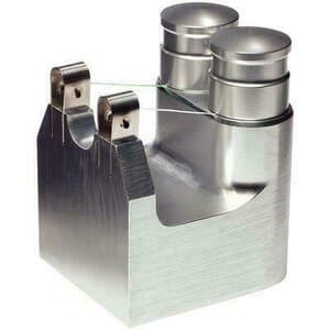 Almore Dual-SafeDispense Floss Dispenser, Anodized Aluminum, Holds Two Spools, 22238 thumbnail 4