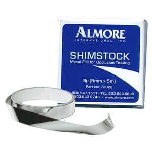 Almore Shimstock Occlusion Foil Roll, 8 Micron, 8 mm x 5 m, Silver, 72022 thumbnail 9