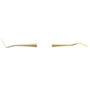 American Eagle IPC-T Dr. Mopper Interproximal Thin Composite Carver, Double End, 1/4" Stainless Steel Handle, XP/Titanium Nitride, AECAIPCTTN, 1/Pk thumbnail 6