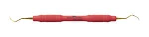 American Eagle Pro Thin™ XP® SQUARED Technology Universal Curette Barnhart 5-6, Deeper Shank Angle, Double-Ended, Red Handle, AECB5-6TXPXE thumbnail 4
