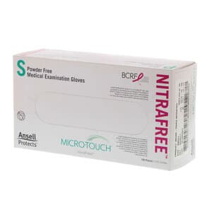 Micro-Touch NitraFree Pink Nitrile Exam Gloves, Powder-Free, Non-Sterile, Small, 100/Box, 6034511 thumbnail 16