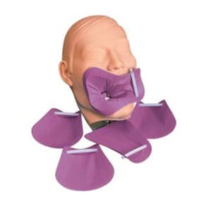 Aseptico Handi-Dam Latex-Free Pre-Framed Rubber Dam, Purple/Mauve, Powder-Free, Medium, 20/Pk, I-70LF thumbnail 9