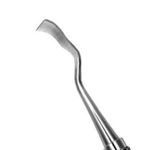 A. Titan Instruments Ochsenbein Periodontal Bone Chisel #4, Double Ended, Stainless Steel, 3.4mm Palatal, 1 Each thumbnail 3