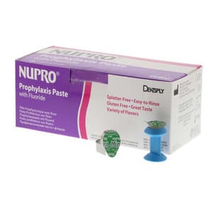 Nupro Prophy Paste Plus, Mint, Coarse Grit, with Fluoride, Unit Dose Cups, 200/Box, 801299 thumbnail 11