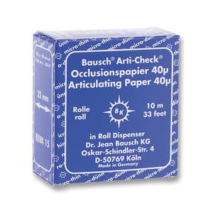 Arti-Check Articulating Paper Roll, with Dispenser, 22 mm x 10 m, 40 microns, Blue, 1/Pk, BK15 thumbnail 17