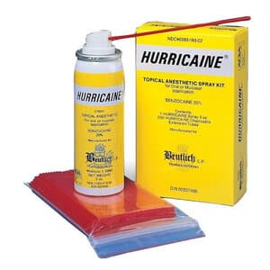 HurriCaine Topical Anesthetic Spray, 20% Benzocaine, Wild Cherry, 2 oz, #0283-679-02 thumbnail 3