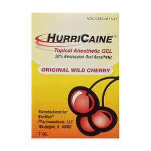 HurriCaine Topical Anesthetic Liquid, 20% Benzocaine, Wild Cherry, 1 oz Jar thumbnail 9