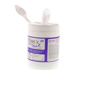 Birex Quat Disinfectant Surface Wipes, 6" x 6.75", 160/Canister, 295507 thumbnail 9