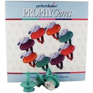 Prophy Gems Prophylaxis Paste, Fine Grit, Cool Mint, Fluoride, 2 g Unit Dose Rings, 100/Box, PGF101CM thumbnail 8