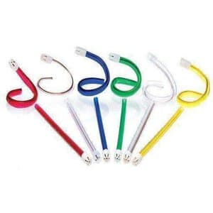 Flexo Disposable Plastic Saliva Ejectors, Fixed Tips, Rainbow Pack, 1000/Pk, 1662213 thumbnail 24