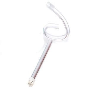 Flexo Disposable Saliva Ejectors, Plastic, Fixed Tips, Clear with White Tip, 100/Pk, 1662215 thumbnail 13