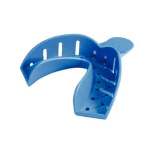 Tray Aways® Disposable Perforated Impression Trays, #4 Medium Lower, Blue, 12/Pack, 0921888 thumbnail 5