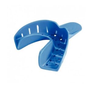 Tray Aways® #6 Perforated Disposable Impression Trays, Small Lower, Blue, 12/Pack, 0921889 thumbnail 5