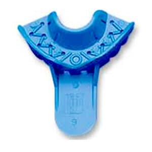 Tray Aways® Disposable Perforated Impression Trays, Lower Anterior, #9S, Blue, 12/Pack, 0921896 thumbnail 5