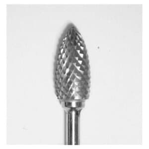 Abbott-Robinson® Tungsten Carbide Bur, Pear Dual Cut, #53A, HP (Handpiece), Regular Cut, 1/Pkg thumbnail 3