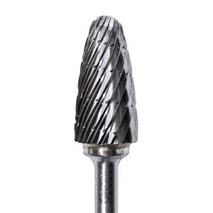 Buffalo Dental Carbide Lab Bur, HP Dual Cut Regular 84T Taper, 3/32" Shank, 44.5mm, #18100 thumbnail 5