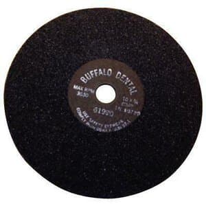 Buffalo Dental Carborundum Model Trimming Wheel, 10" Diameter, Coarse Grit (No. 24), 1" Center Hole, 61990 thumbnail 6