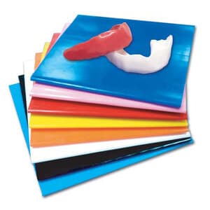 Sta-Guard Clear Mouthguard Material, 0.160 in x 5 in x 5 in, 12/Pk, 62750 thumbnail 3