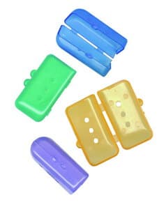 GUM Protect Antibacterial Toothbrush Covers, Assorted Colors, 12 Packs of 4 thumbnail 4