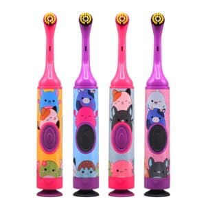 GUM Squishmallows Power Toothbrush, Child, Pack of 12 - SQUISHMALLOWS GUM POWER TOOTHBRUSH PK/12 - Image 1