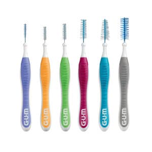 GUM Go-Betweens Proxabrush Interdental Cleaners, Variety Pack, 36/Bx, 3615PQB thumbnail 2