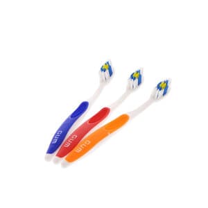 GUM® Dome Trim® Toothbrush, Soft, Full Size, Pack of 12 - TOOTHBRUSHES DOME TRIM SOFT FULL PK 12 - Image 1