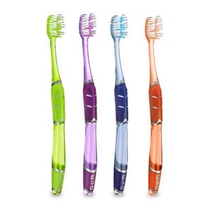 GUM Technique Deep Clean Toothbrush, Soft, Compact Head, Assorted Colors, 12/Box, 525TPA1 thumbnail 14