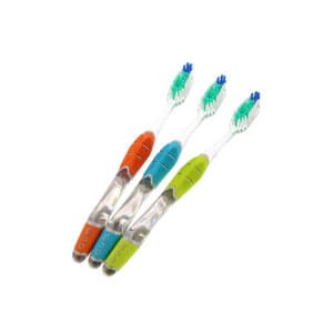 GUM Technique+ Complete Care Toothbrush, Full Head, Soft Bristles, Assorted Colors, 12/Pkg, 590PH thumbnail 7