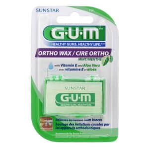 GUM Orthodontic Wax, Mint with Vitamin E & Aloe Vera, 24/Box, 724PD thumbnail 12