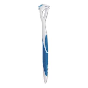 GUM 2-in-1 Tongue Cleaner, Brush and Scraper Combo, 6/Bx, 760PB thumbnail 4