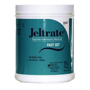 Jeltrate Fast Set Alginate Impression Material, 1 lb Can, #608522 - JELTRATE FAST SET ALGINATE 1 LB #608522 - Image 1