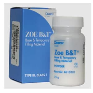 ZOE B&T Base and Temporary Filling Material – Powder Refill, 25 g - ZOE B&T POWDER 25GM . - Image 1