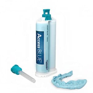 Access BLUE® VPS Bite Registration Material, Fast Set, 2 x 50 mL Cartridges with 6 Mixing Tips, 360006 thumbnail 6