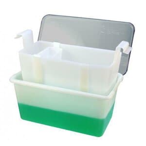 Cetylite C-Tub Instrument Receptacle, 1 Gallon, White with Gray Lid, 0106 thumbnail 12