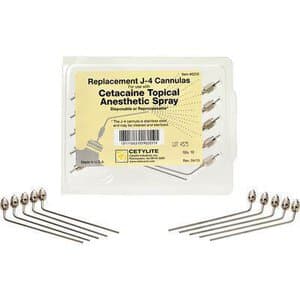 Cetylite Jetco J4 Replacement Spray Cannula Tips, 4", Stainless Steel, 10/Pack, 0205 thumbnail 7