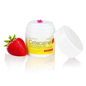 Cetacaine® Topical Anesthetic Gel, Strawberry, 14% Benzocaine / 2% Butamben / 2% Tetracaine, 32 g Pump-Top Jar, 0217 thumbnail 18