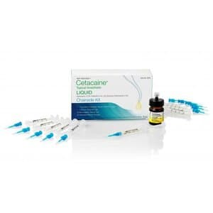 Cetacaine Topical Anesthetic Liquid Chairside Kit, 11g Bottle with 20 Delivery Syringes and 20 Microcapillary Tips, Banana Flavor, 0225 thumbnail 6
