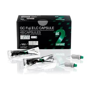 GC Fuji II LC Light-Cured Resin-Reinforced Glass Ionomer Restorative Capsules, Shade A1 (Pedo), 0.1 mL, 48/Box, 425001 thumbnail 17