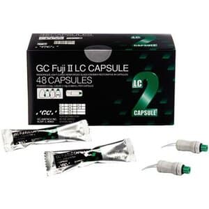 GC Fuji II LC Light-Cured Resin-Reinforced Glass Ionomer Restorative Capsules, Shade A4, 0.1 ml, 48/Box, 425005 thumbnail 12
