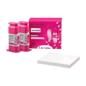 GC FujiCEM 2 Glass Ionomer Luting Cement, Automix Paste Pak Refill, 7.2 mL / 13.3 g Cartridges, 2/Pk, 441002 thumbnail 13