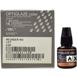 GC America OptiGlaze Color A Plus Light-Cured Nano-Filled Characterization Coating, 2.6 mL Bottle, #8409 thumbnail 13