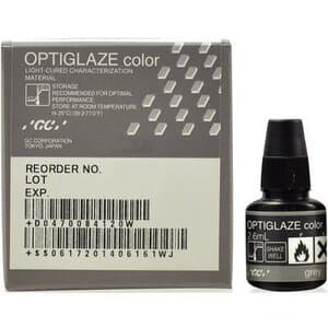 GC America OptiGlaze Color Light-Cured Characterization Coating, Grey, 2.6 mL Bottle, #008419 thumbnail 13