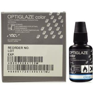GC America OptiGlaze Color Clear, Light-Cured Nano-Filled Surface Glaze, 5 mL Bottle, #8424 thumbnail 13