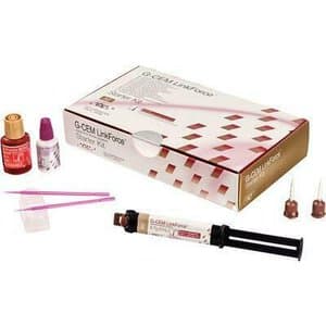 G-CEM LinkForce Dual-Cure Adhesive Resin Cement Refill, Shade A2, 8.7 g (5 mL) Syringe with 20 Automix Tips, 010120 thumbnail 9