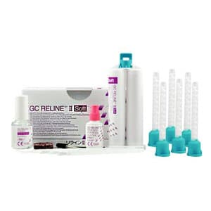 GC Reline II Soft Intro Kit, Soft Reline Material, 48 mL Cartridge, 010258 thumbnail 20