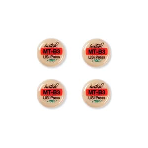 GC Initial LiSi Press Lithium Disilicate Ingot, Shade MT-B3, 3g, 5/Pk thumbnail 7