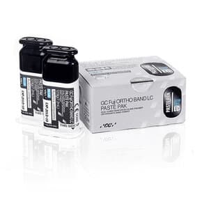 GC Fuji ORTHO Band LC Automix SL Paste Pak, Light-Cured Resin-Reinforced Glass Ionomer Orthodontic Band Cement, 7.2 mL Cartridge, 2/Pk, 013573 thumbnail 13
