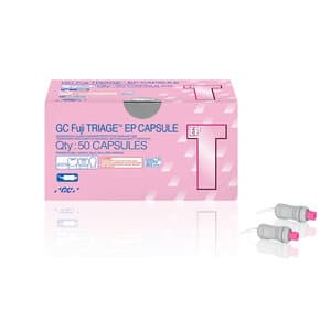 GC Fuji TRIAGE EP Pink Glass Ionomer Pit & Fissure Sealant Capsules, 0.30g Powder/0.15g Liquid, 50/Box, 013604 thumbnail 10